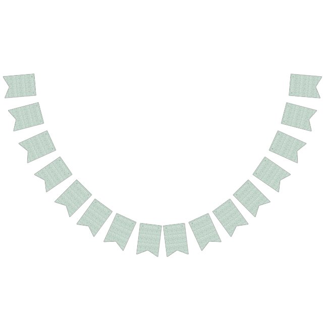 Bandeirinha um fundo verde e branco com folhas pequenas (Todos)