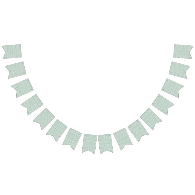 Bandeirinha um fundo verde e branco com folhas pequenas (Todos)