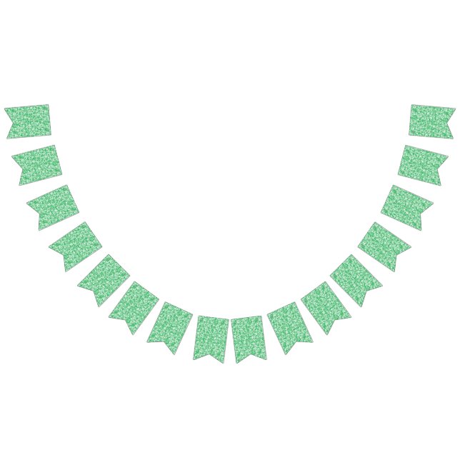 Bandeirinha um fundo verde e branco com pequenos pontos branco (Todos)