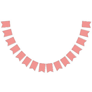 Bandeirinha um fundo vermelho e branco com um padrão