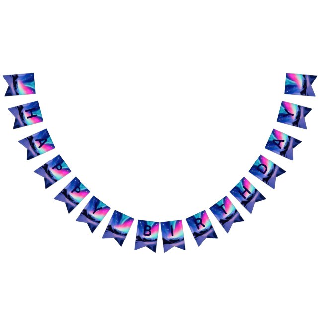 Bandeirinha Um Milhão de Sonhos - A Aurora Borealis (Todos)