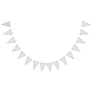 Bandeirinha Um motif floral preto e branco refinado, destaque