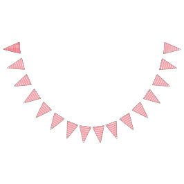 Bandeirinha Um padrão geométrico vermelho e rosa com interlo