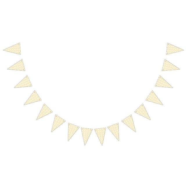 Bandeirinha Um tapete amarelo com um padrão repetitivo de moti (Todos)