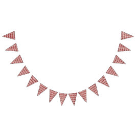 Bandeirinha Um tapete vermelho com padrão texturizado é espalh