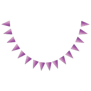 Bandeirinha Um vibrante design de tecido roxo apresentando int