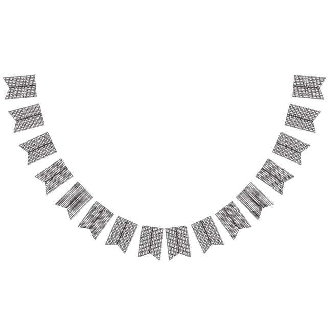 Bandeirinha uma foto em preto e branco de um padrão (Todos)