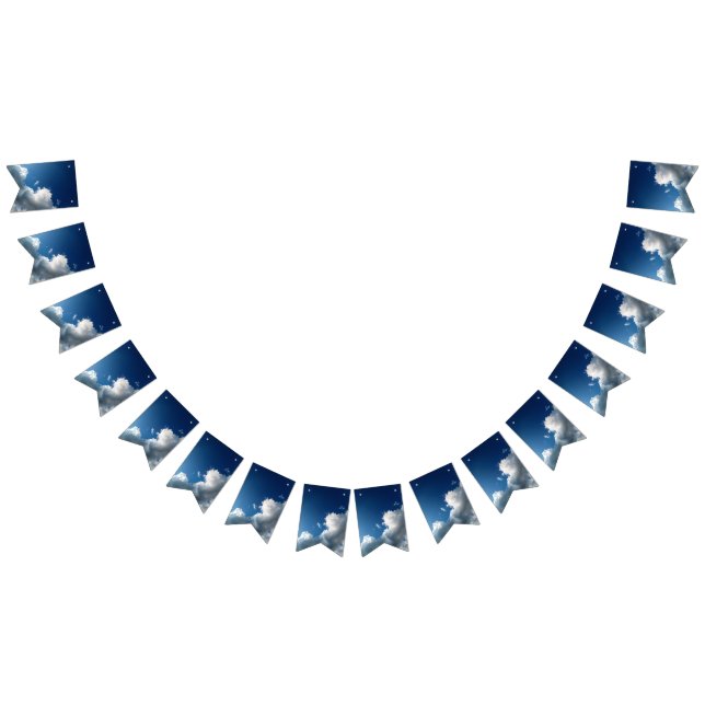 Bandeirinha Uma grande nuvem curva (Todos)