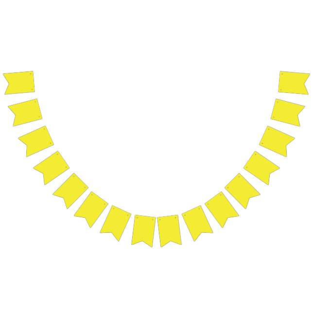 Bandeirinha Uma mistura gradiente de amarelo a laranja, criand (Todos)