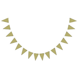 Bandeirinha Uma variedade de quatro ilustrações florais aprese