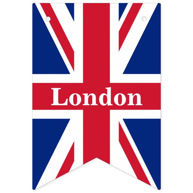 Bandeirinha Union Jack London ~ British Flag (Primeira Bandeira)