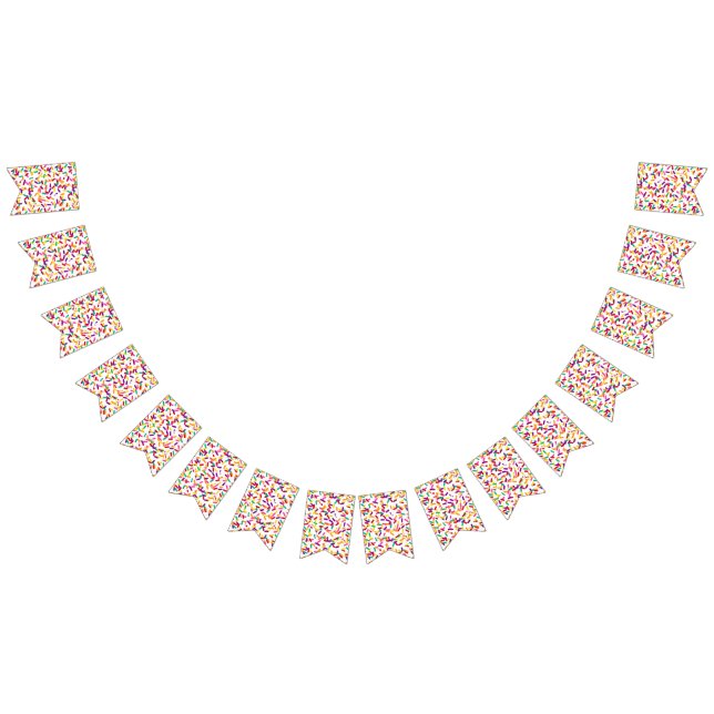 Bandeirinha Vanilla Sprinkles (Todos)