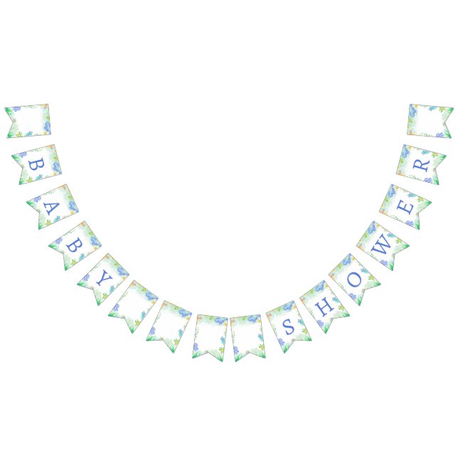 Bandeirinha Verão sob o Chá de fraldas do mar (Todos)