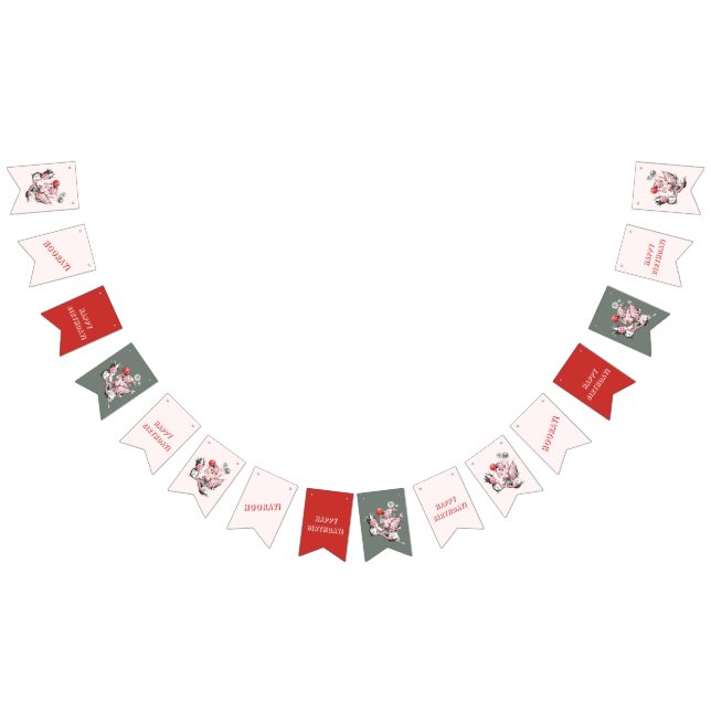 Bandeirinha Vintage 50 infantil! (Todos)