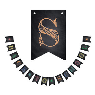 Bandeirinha Voltar à decoração do quadro de cores da escola