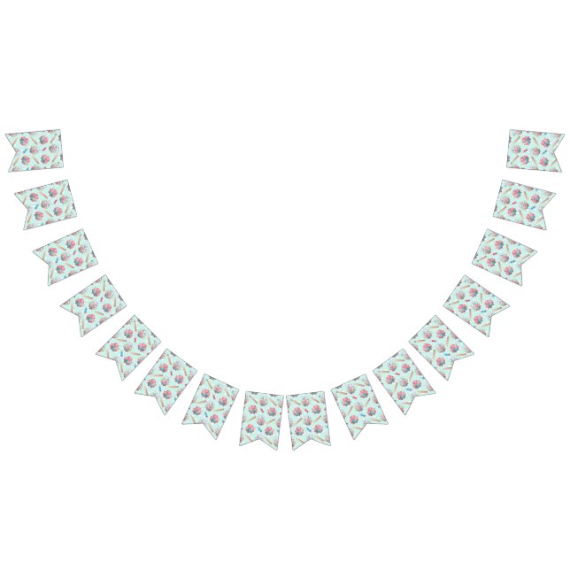 Bandeirinha Voltar ao padrão de elefante escolar (Todos)