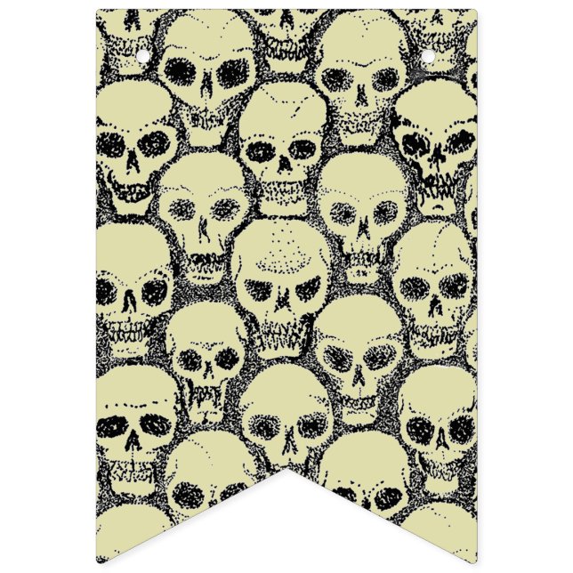 Bandeirinha Wall o' Skulls (Primeira Bandeira)
