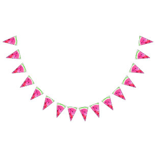 Bandeirinha Watercolor Melancia