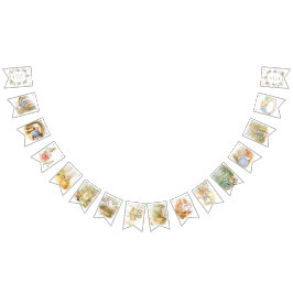 Bandeirinha Wildflower Peter o Rabbit Aniversário