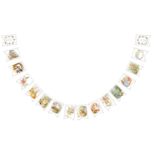 Bandeirinha Wildflower Peter o Rabbit Aniversário (Todos)