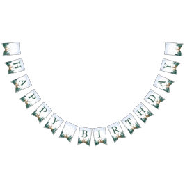 Bandeirinha Winter ONEderland Birthday Banner