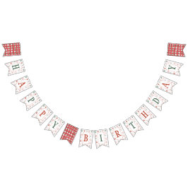 Bandeirinha Winter ONEderland Birthday Banner