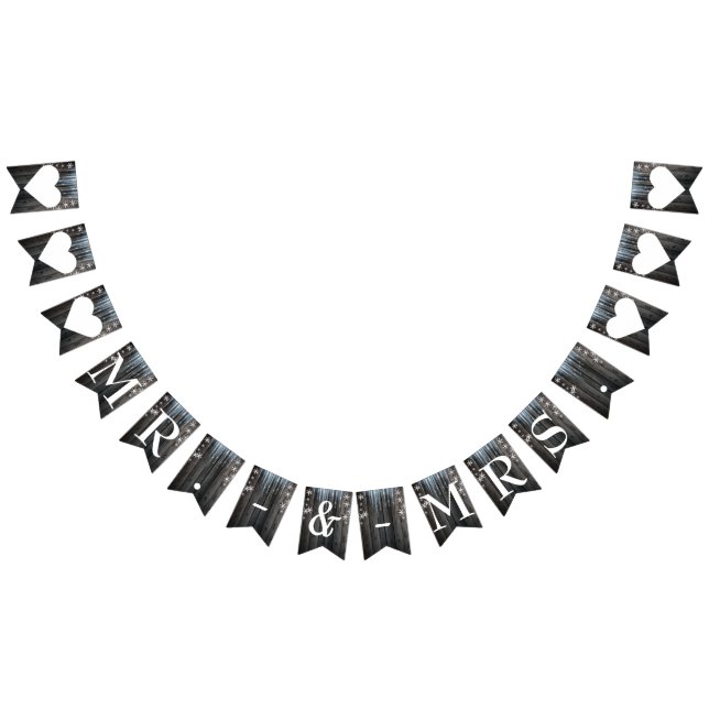 Bandeirinha Winter Wonderland Frozen Ice Sr. & Sra. Wedding (Todos)