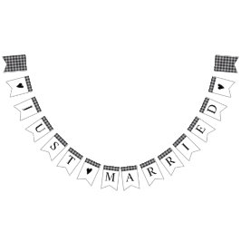 Bandeirinha Xadrez Clássica Buffalo Verificar Casamento Branco