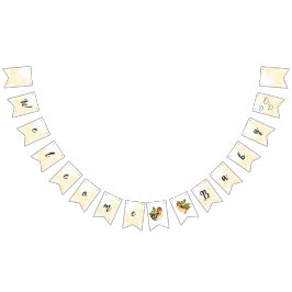 Bandeirinha Yellow Duck Baby Themed Shower Banner