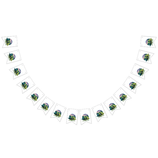 Bandeirinha Zwei kleine Dinos - Born Wild  (Todos)