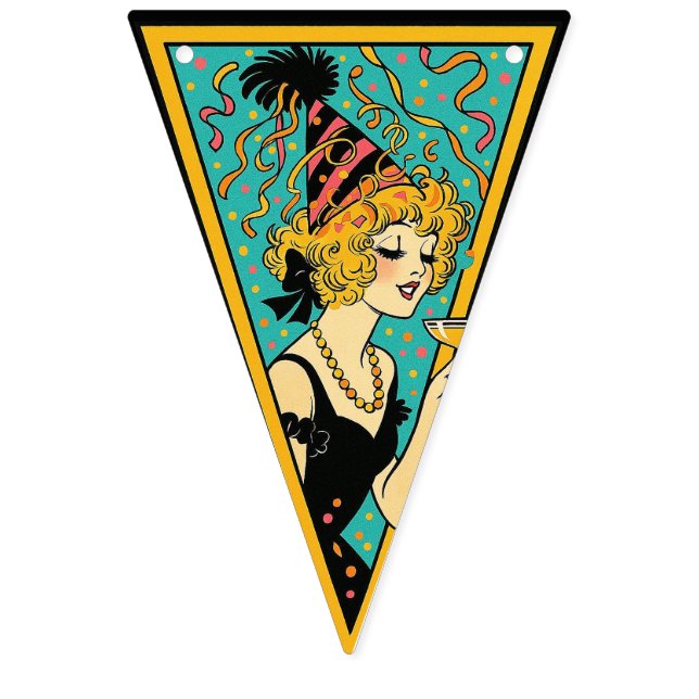 Bandeirinhas para Festa. (Primeira Bandeira)