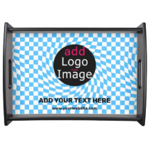 Azul do Verificador Comercial Personalizado Modern