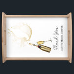 Bandeja Champagne Brunch e Chá de panela de espuma<br><div class="desc">Champagne Brunch e Chá de panela de espumante servindo a bandeja. A maioria do texto é editável. Clique em Personalizar para editar. Itens correspondentes no nosso Hub Flexi Design.</div>