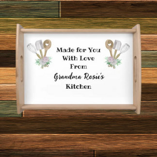 Bandeja Cozinha da avó | Feito Com Amor Personalizado
