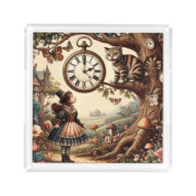 Alice & Cheshire Cat: Whimsical Wonderland Fantasy