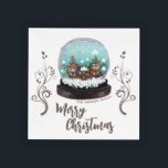 Bandeja De Acrílico Glass Snowball Winter Village Foliage Christmas<br><div class="desc">Vidro Festivo Snowball Winter Village Foliage Merry Christmas Acrylic Tray O conto de fadas se casa no inverno com neve e belos flocos de neve. Lindas plantas de escalada marrom. Um desejo Feliz de Natal em um roteiro de tendências. Você pode mudar qualquer texto.</div>