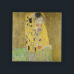 Bandeja De Acrílico Gustav Klimt - The Biss<br><div class="desc">Kuss Beijo/Der - Gustav Klimt em 1907-1908</div>