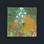 Bandeja De Acrílico Jardim pelo vintage de Gustavo Klimt floral<br><div class="desc">Arte do vintage de Bauerngarten/jardim/jardim da casa de campo pintada em 1905 pelo Symbolist & pelo artista austríacos Gustavo Klimt de Nouveau da arte (1862-1918).  Bandeja acrílica do serviço das belas artes customizáveis.</div>
