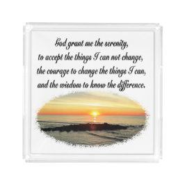 BANDEJA DE ACRÍLICO SERENITY REYER SUNRIST FOTO DESIGN