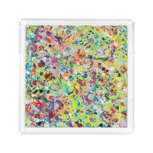 Bandeja de acrílico solar de bom dia