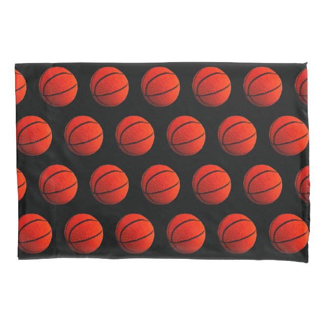 Bandeja de basquetebol Laranja Black 4Mack Pillowe (Frente)
