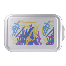 Moderno Splash de Pintura Festiva Abstrata