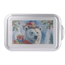 Papai noel de Natal para Design de Urso Polar