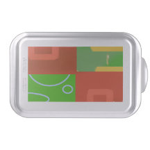 Vermelho Verde Geométrico de Natal