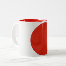 Bandeja de caneca japonesa de duas tonalidades