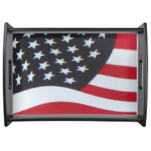 Bandeja de Design de Bandeira Americana