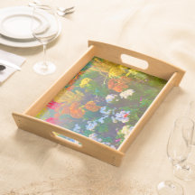 Bandeja de serviço de jardim