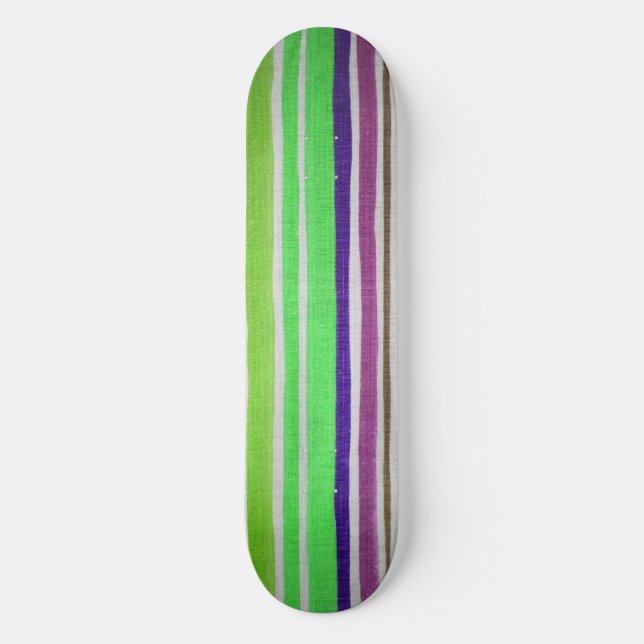 Bandeja de skate de tiras multicoloridas (Frente)