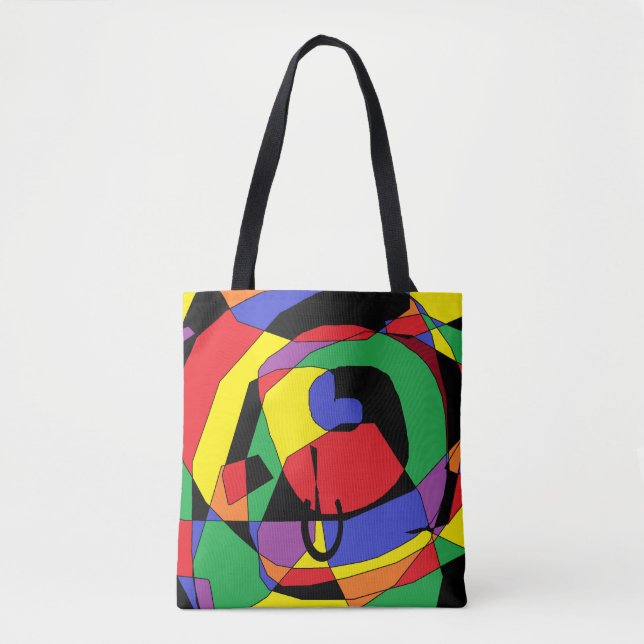 Bandeja de Tote Colorida Design multicolorido fres (Frente)