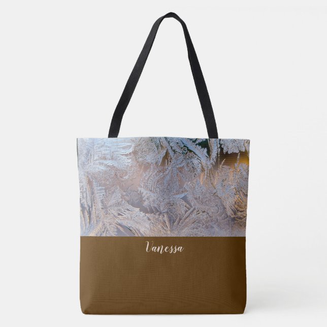 Bandeja de Tote Monograma do Fosco Clássico (Frente)